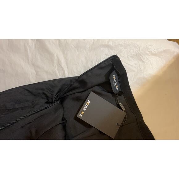 PAULE KA Paris Skirt ~  Black Wood Grain Pattern ~ M ~ "sample" ~ NEW - Picture 6 of 8